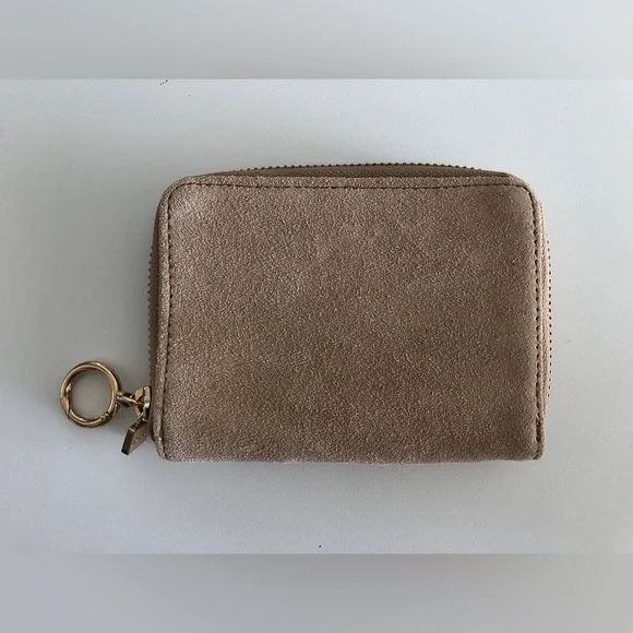NWOT Jouer Sued Zip Wallet - Picture 2 of 4